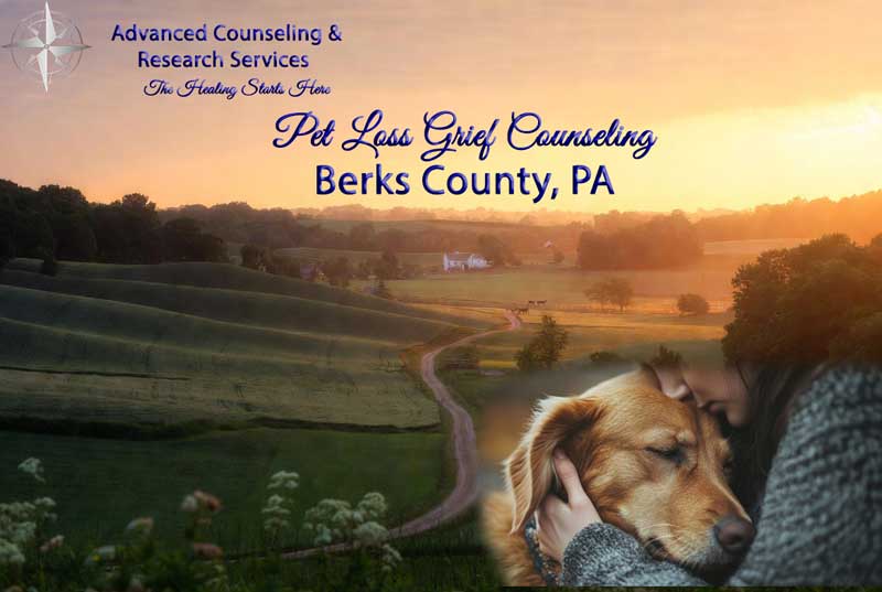 Compassionate pet loss grief counseling in Berks County, PA