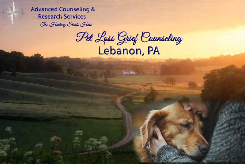 Compassionate pet loss grief counseling in Lebanon, PA